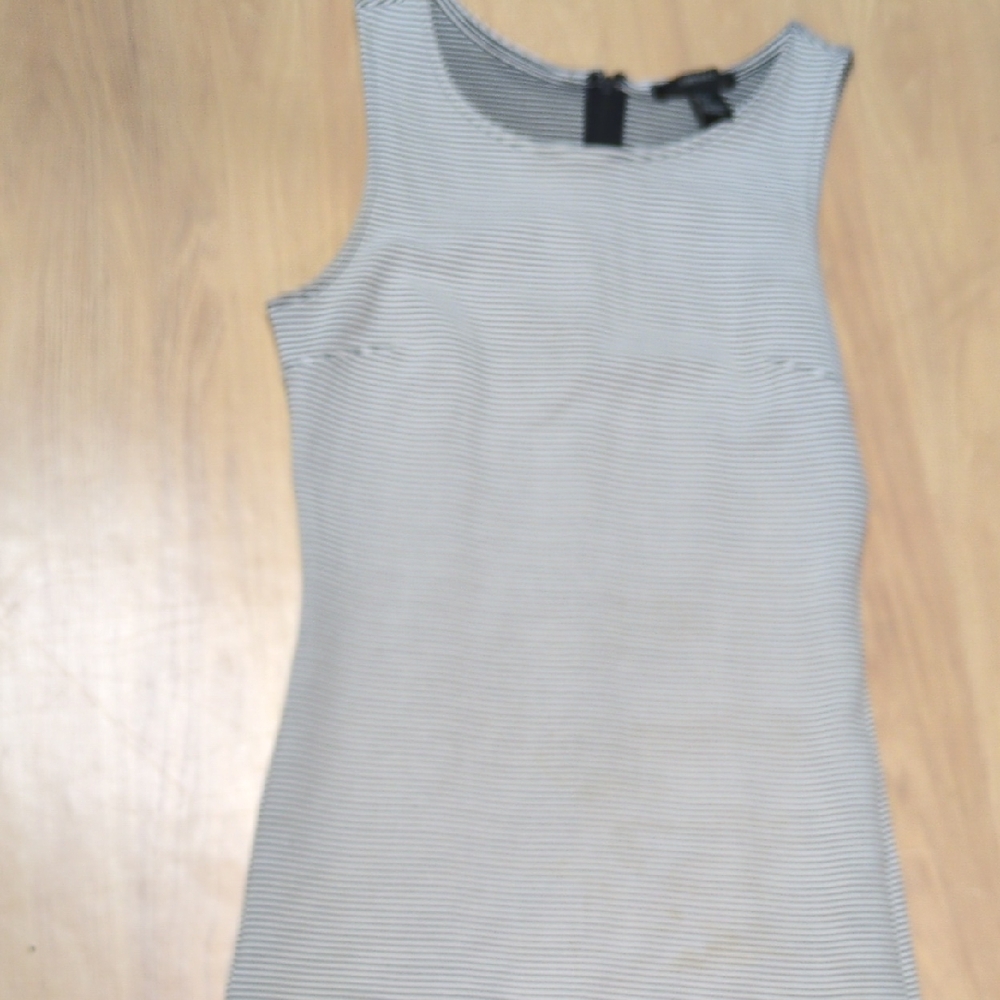 Forever 21 Striped Sleeveless Mini Dress